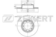 Диск торм. зад. Land Rover Defender 90  110 90-  D