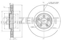 Диск торм. перед. Jaguar XF (X250, CC9) 08-, XK (X150) 06-, S-Type (X200) 01-, XJ (X350/1/8) 03-