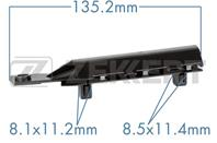 Кроншетейн бампера переднего левый Nissan