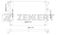 Радиатор охл. дв. Seat Alhambra II 10-, VW Sharan II 10-, Tiguan 07-