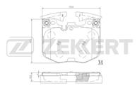 Колодки торм. диск. передн. BMW 3 (G20) 18-  5 (G3