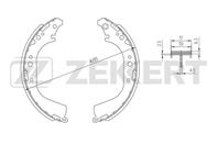 Колодки торм. бараб. задн. Toyota 4Runner (N10) 90