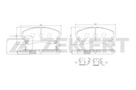 Колодки торм. диск. передн. Cadillac CTS II 02-