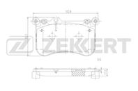 Колодки торм. диск. передн. MB CLS (218) 11-  E-Cl