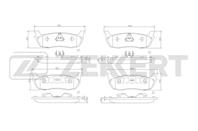 Колодки торм. диск. задн. Lincoln Navigator 97-