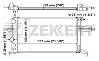 Радиатор охл. дв. Opel Astra G 98-, Zafira A 99-