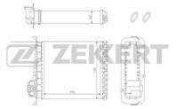 Радиатор отоп. Volvo 850 91-, C70 97-, S70 96-, V70 97-
