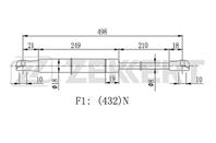 Амортизатор капота Kia Magentis 00-