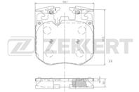 Колодки торм. диск. передн. BMW 3 (G20) 18-  5 (G3