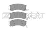Колодки торм. диск. передн. Nissan Sunny II 86-  S