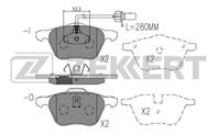 Колодки торм. диск. перед. с датчиком Ford Galaxy 