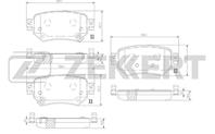 Колодки торм. диск. зад. Mazda 6 III 12-