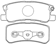 Колодки тормозные дисковые FP0868 от фирмы FIT