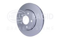 HELLA PAGID 8DD 355 109-701 Диск тормозной VW MULTIVAN V/TRANSPORTER V 03- задний D=294мм.