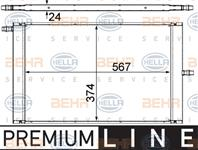 Радиатор охлаждения двигателя