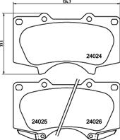 PAD KIT  DISC BRAKE