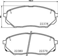 Колодки тормозные передн. SORENTO III (UM)