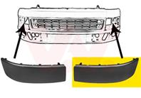 Автозапчасть/T5 10- Молдинг бампера передний левый текстура