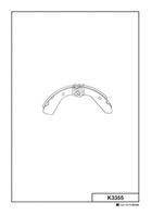 MK ТОРМОЗНЫЕ КОЛОДКИ K3355