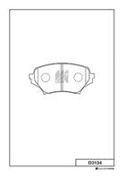 КОЛОДКИ FR NFY7-33-28ZС C13106