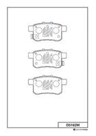 D5162m-01_[43022ta0a00] !колодки дисковые з. honda accord all 08&gt