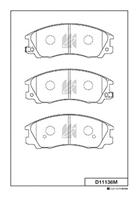 D11136m колодки торм пер tuscon/terracan D11136m колодки торм пер tuscon/terracan