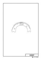 Колодки тормозные барабанные