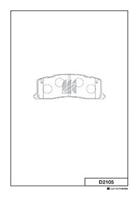 КОЛОДКИ RE 04466-28010 C22011
