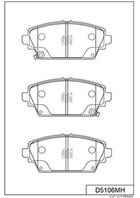 Колодки тормозные дисковые