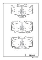 КОЛОДКИ FR 04465-YZZ57 C12089