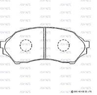 Дисковые тормозные колодки advics