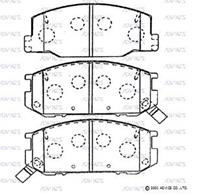 Колодки тормозные дисковые