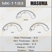 Барабанные тормозные колодки MK1193 от производителя MASUMA