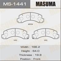Колодки тормозные дисковые MS1441 от фирмы MASUMA