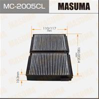 Воздушный фильтр салонный ас- 1882 masuma угольный (1 40)