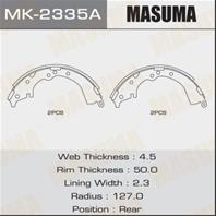 Барабанные тормозные колодки MK2335A от производителя MASUMA