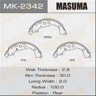 Барабанные тормозные колодки MK2342 от фирмы MASUMA