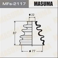 Пыльник ШРУСа MASUMA Силикон MF-2117