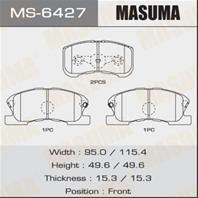 Колодки тормозные дисковые MS6427 от компании MASUMA