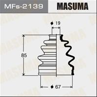 Привода пыльник Masuma Силикон MF-2139