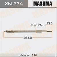 Свеча накаливания XN234 от компании MASUMA