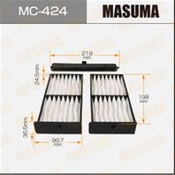 Воздушный фильтр салонный ас- 301e masuma (1 40)