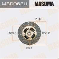 Mbd063u_диск сцепления! mitsubishi pajero/montero 2.8td 94-00