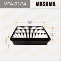 Mfa-3124_фильтр воздушный! mazda xedos 9 2.0/2.5 93&gt  mitsubishi galant 1.8/2.0 92-96