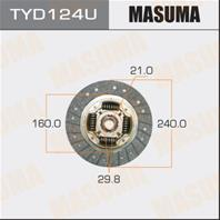 Диск сцепления masuma 240*160*21*29.8 (1 10)