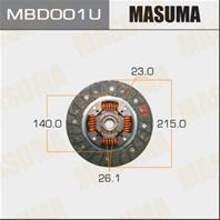 Диск сцепления Masuma 215*140*23*26.1 (1/10)
