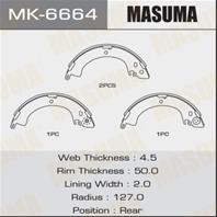 Барабанные тормозные колодки MK6664 от компании MASUMA