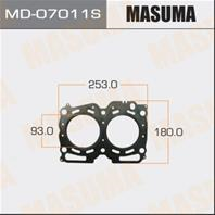 MD-07011S_прокладка ГБЦ! Subaru Legasy/Forester/Impreza 2.0i/T 16V EJ201/EJ202/EJ205/EJ208 97&gt
