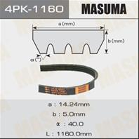 Ремень ручейковый masuma 4pk-1160
