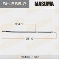 BH-565-2 Шланг тормозной Masuma T- /rear/ Camry ACV40  LEXUS ES350 LH